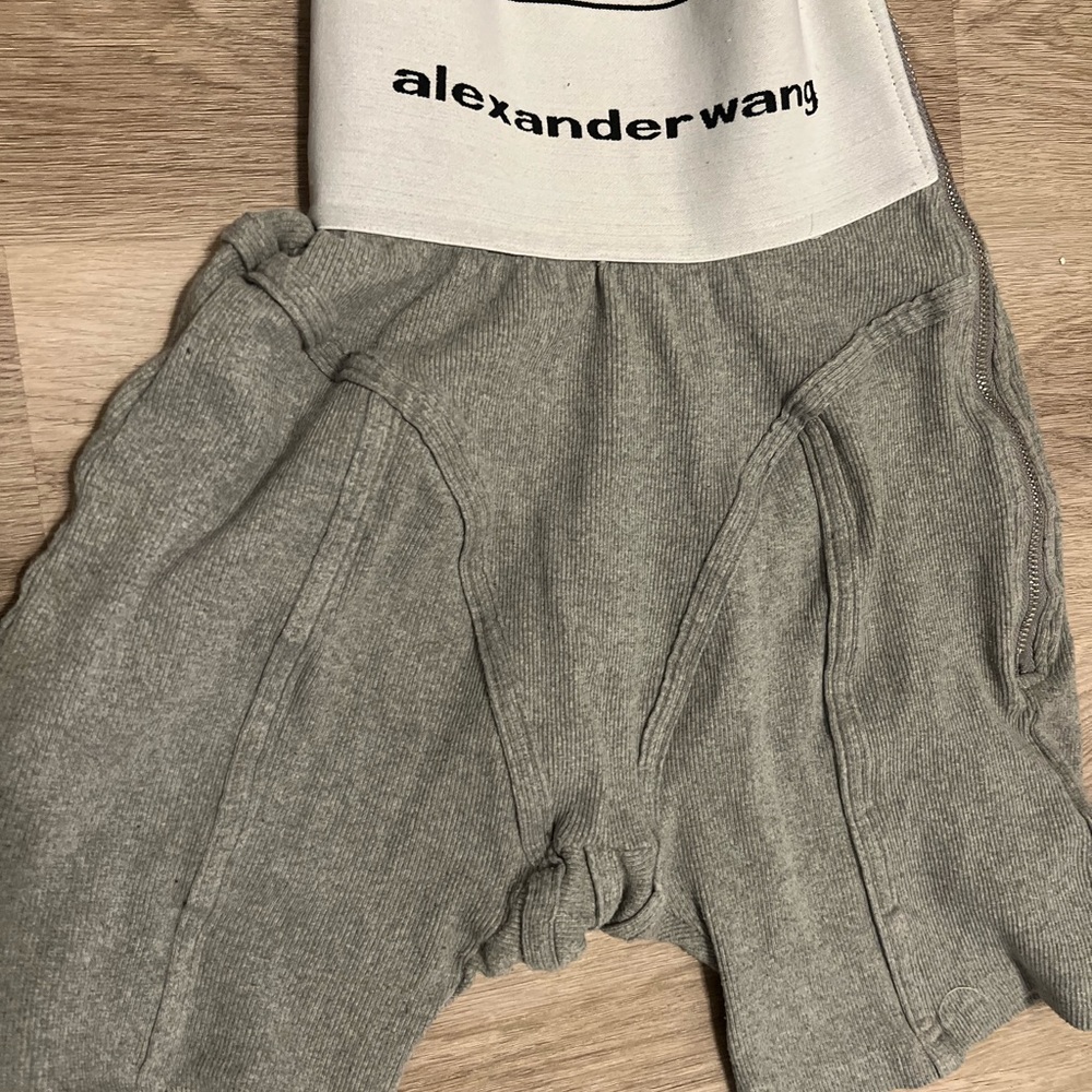 Alexander Wang elasticband shorts